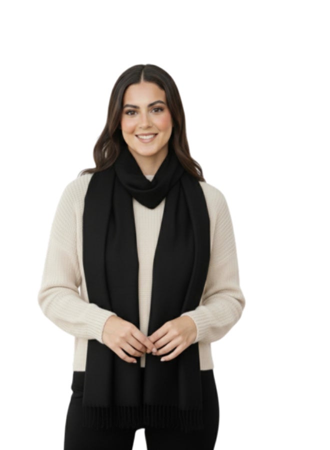 Original Soft Butter Fabric Shawl - Fluid Wrap Hijab - Assorted Colors - Image 1